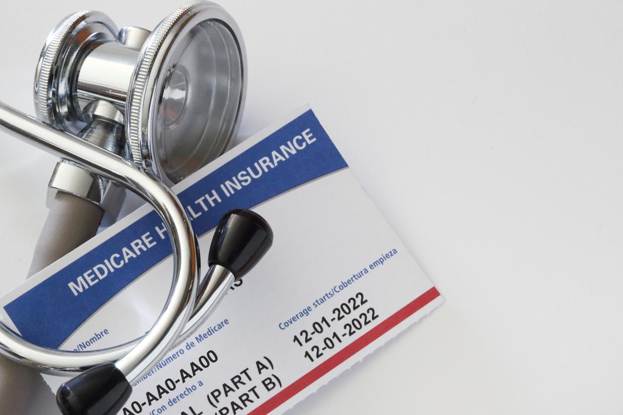 Stethoscope And A Medicare Insurance Card Does Medicare Cover Skilled Nursing? Helpful Basics You Need to Know